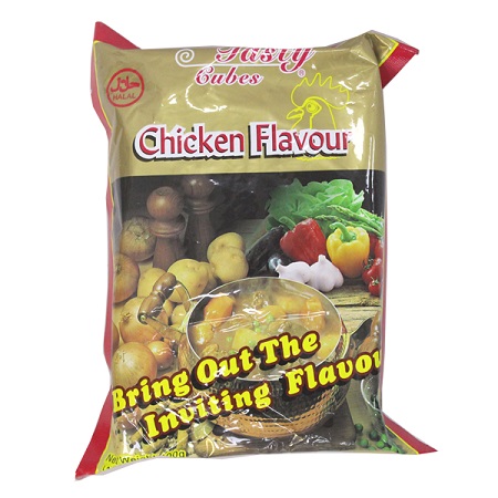 Tasty Cubes Chicken Flavour 100 Cubes pack